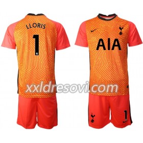 Tottenham Hotspur Hugo Lloris 1 Golmanski Dječji Komplet Dresovi za Nogomet 2020-2021 M003 (+ kratke hlače)